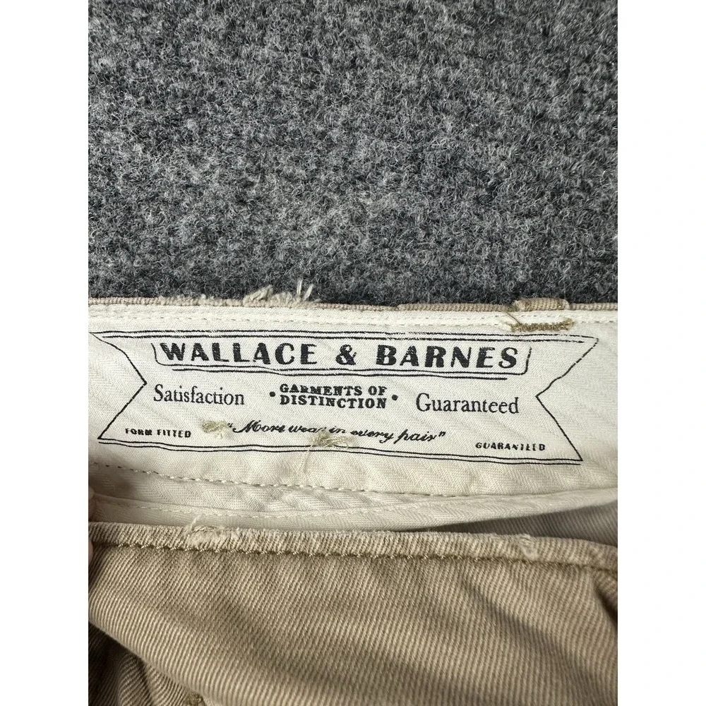 Wallace & Barnes Pants Mens 31 X 32 Officers Chino Cotton Field  Khaki